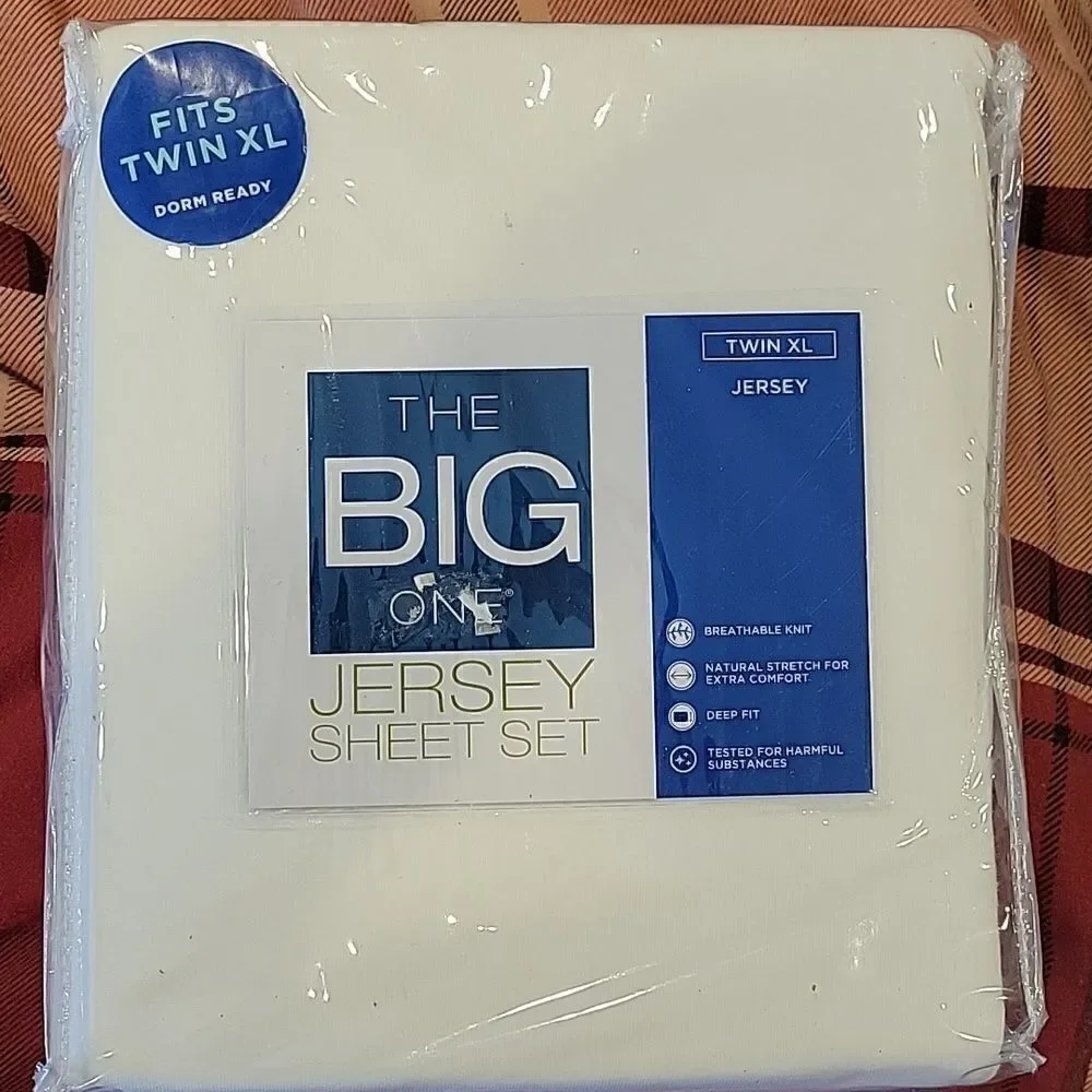 The Big One Jersey Sheet Set,Twin XL